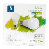 Light bulb E27 | LED 12W~100W halogen replacement | Daylight white 6400K 984Lm | 5 pieces | 230V