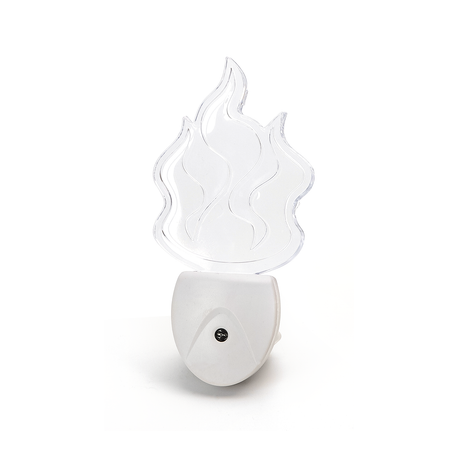 Night light RGB flame | day night sensor | 7 colors light 0.5W