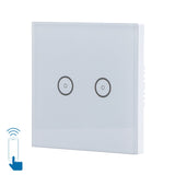 WiFi Smart Switch smart switch | 2 light points - built-in - touch control - glass | 230V 10A