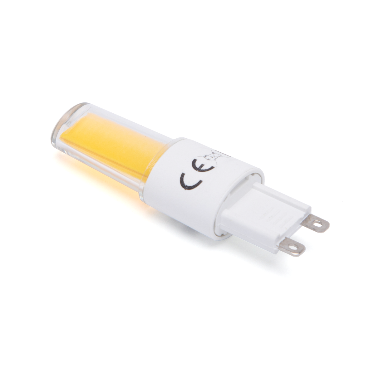 G9 plug-in lamp | LED 3.3W - 410 Lm = 36W halogen light | warm white COB 3000K | 230V 