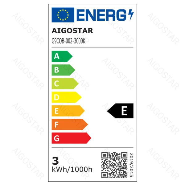 G9 steeklampje | LED 2.2W - 250 Lm = 25W halogeenlicht | warmwit COB 3000K | 230V