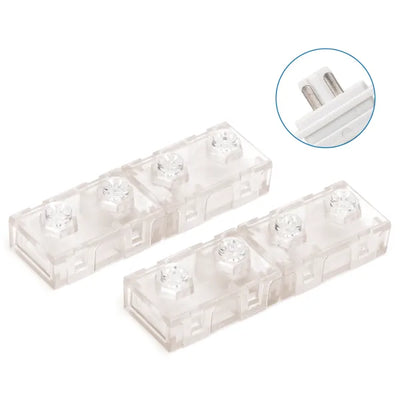 Lichtslang connector 2 stuks 230V AC, compleet