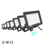 LED Schijnwerper 10W - 60 stuks - 1.000 lm - Koelwit 4000K - 120° Breedstraler - Bewegingssensor - IP65 - Buitenlamp & Gevelverlichting - 2 jaar garantie