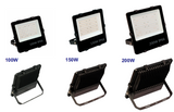 LED Schijnwerper 100W - 5 stuks - 15.000 lm - Koelwit 4000K - 150 lm/W - 90° - Lifud driver - IP66 - Terrein- & Gevelverlichting - 5 jaar garantie