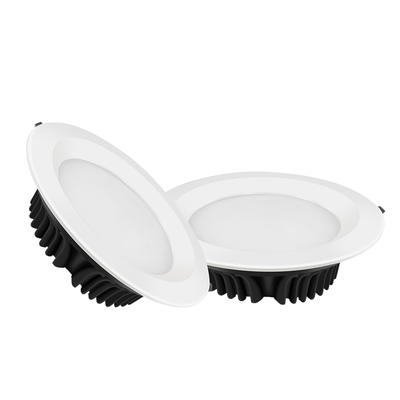 LED downlight 9W Ø115mm voor- en achterkant