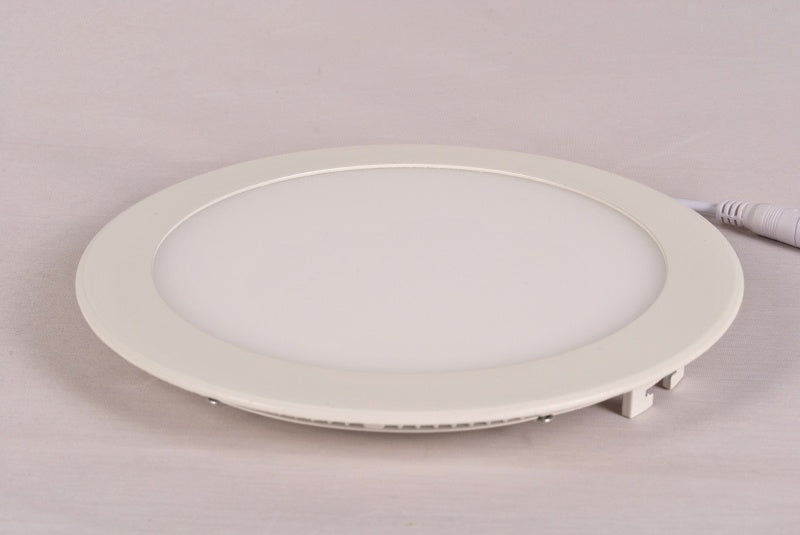 LED downlight round | 225mm diameter | 18 Watt cool white | 4000K | recessed 