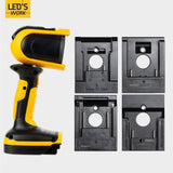 LED's Work 18V Accu werklamp incl Adapters voor elektrisch gereedschap - 5W 500lm 5000K - IP20 IK08