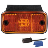 LED marker light amber | 12-36v | 1.5mm². connector | M10MV-670A
