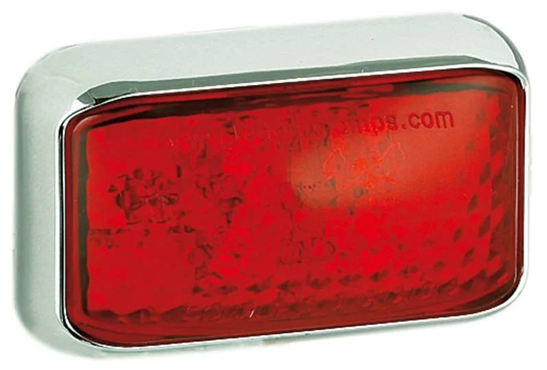 Red LED marker light | 12-24V | 40cm cable | 35CRME