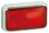 Red LED marker light | 12-24V | 40cm cable | 35CRME