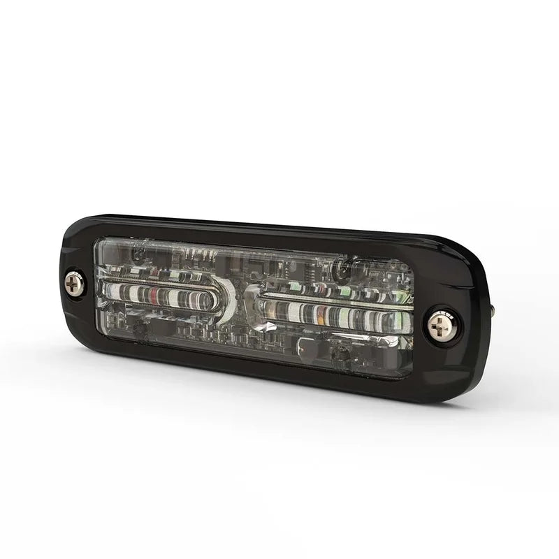 LED R65 Blinklicht gelb/rot (dual) 6-LED 12/24v IP69K