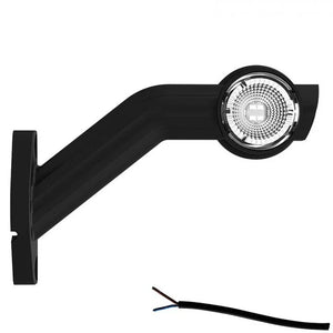 Links | LED-Breitenleuchte mit abgewinkeltem Griff | 12-24V | 20cm Kabel | M10BV-701RWA