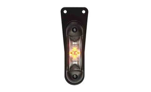 LED side light right red/white/amber 12/24v 50cm cable | MB-5350RWA