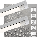 2 PACK - LED's Light LED licht balk 120 cm voor binnen - Armatuur inclusief LED TL buis - 1900 lm