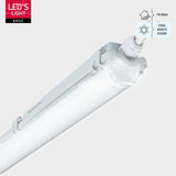 6 PACK - LED's Light LED TL armatuur met lamp 120 cm - Koud wit licht 6500 K - Waterdicht - Complete set