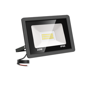 LED Floodlight - Warm White 3000K - 120° - 20W - 2000 Lumens - IP66 - Box 40 pieces - 230V