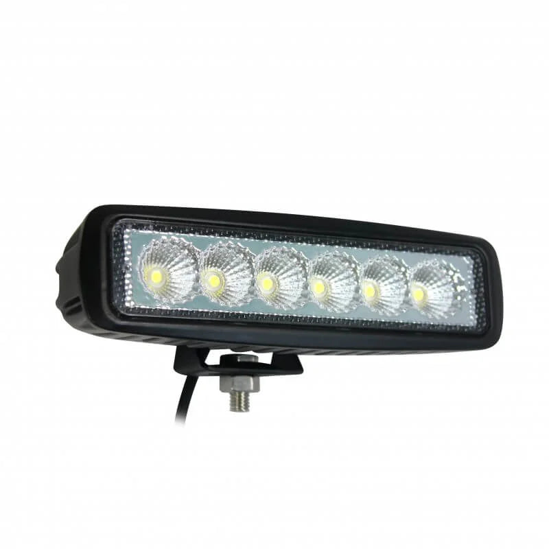 LED-Arbeitsleuchte | 18 Watt | 1440 Lumen | 12-24V | Floodbeam schwarz | 16018FBM