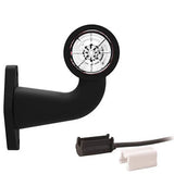 Links | LED-Breitenleuchte mit abgewinkeltem Griff | 12-24V | 1,5mm² Stecker | M10BV-421RW