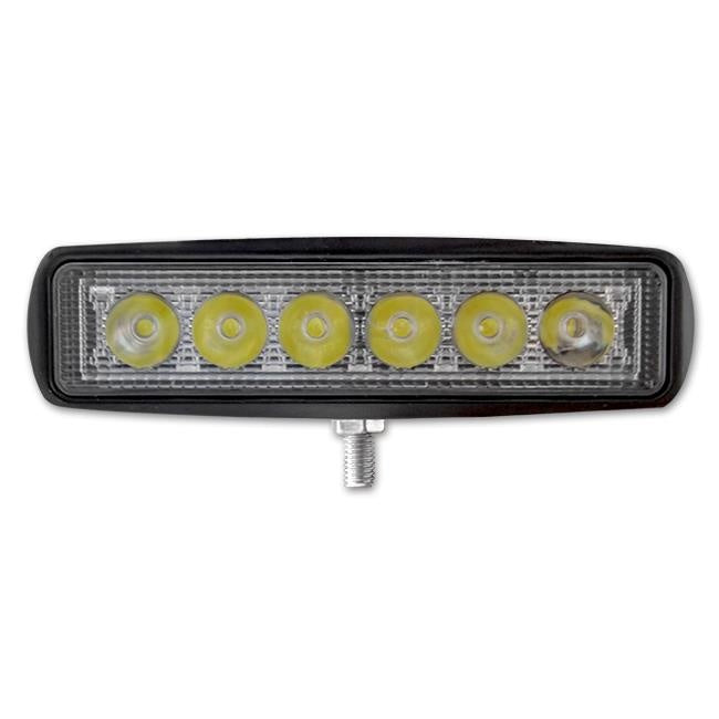 Krachtige LED Verstraler - 18W - Daglicht Wit (6000K) - Waterbestendig (IP67) - Geschikt voor 10-30V DC