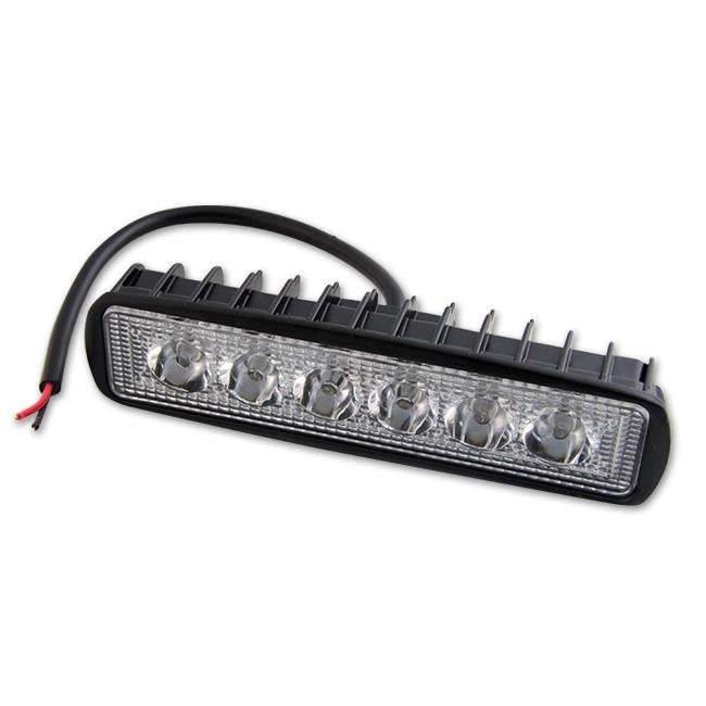 Krachtige LED Verstraler - 18W - Daglicht Wit (6000K) - Waterbestendig (IP67) - Geschikt voor 10-30V DC