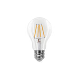 Gloeilamp E27 3-staps-dimbaar | A60 LED 6W=60W halogeen verlichting | helder glas - warmwit filament 2700K