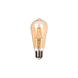 Kohlefadenlampe E27 – 3-stufig dimmbar – ST64 LED 6W~60W traditionelle Beleuchtung – 2700K warmweiß