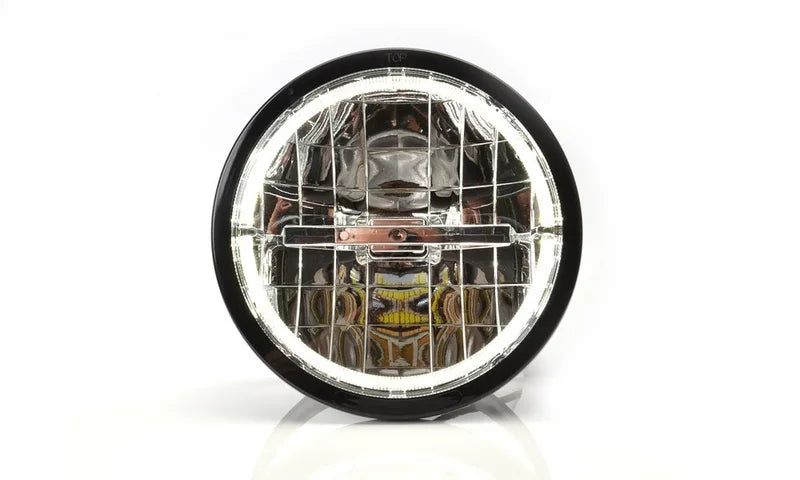 LED spotlight / white ring daytime running light 12/24v | WD-5051