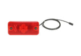 Red LED marker light | 24V | 300cm cable, 1.5mm² connector | D10499