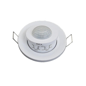 LED Light Recessed Motion Detector - 0 to 1200W - Detection range of 8 meters