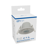 LED-Einbau-Bewegungsmelder – 0 bis 1200 W – Erfassungsbereich von 8 Metern