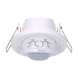 LED-Einbau-Bewegungsmelder – 0 bis 1200 W – Erfassungsbereich von 8 Metern