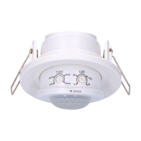 LED's Light Inbouw Bewegingsmelder - 0 tot 1200W - Detectiebereik van 8 meter