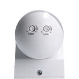 PIR-Bewegungsmelder – 12 m Reichweite – 180° Erfassungswinkel – Schutzart IP54 – Für den Innen- und Außenbereich geeignet – 2000 W