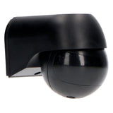 LED's Light 2-in-1 Bewegungsmelder mit 12 Metern Reichweite - Für den Innen- &amp; Außenbereich - Wandmontage - Schwarz 