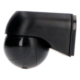 LED's Light 2-in-1 Bewegungsmelder mit 12 Metern Reichweite - Für den Innen- &amp; Außenbereich - Wandmontage - Schwarz 