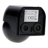 LED's Light 2-in-1 Bewegungsmelder mit 12 Metern Reichweite - Für den Innen- &amp; Außenbereich - Wandmontage - Schwarz 