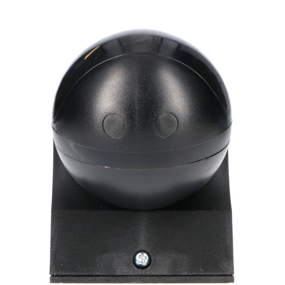 LED-Bewegungsmelder mit Fernbedienung (2-in-1) – erkennt Dämmerung und Bewegung – Schwarz