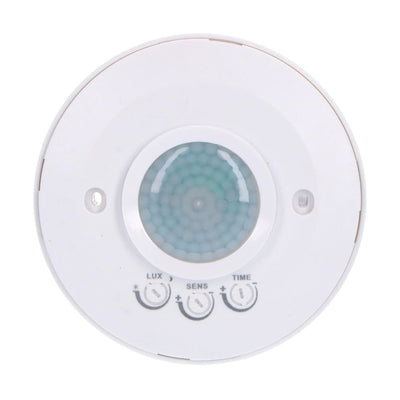 PIR Bewegingsmelder Plafond 360° - Bewegingssensor en Daglichtsensor - 6 meter Bereik - 300W LED - IP20