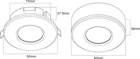 LED's Light Plafond Bewegingsmelder - Bewegingssensor en daglichtsensor - 360 graden detectie - 8 meter bereik