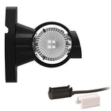 Links | LED-Breitenleuchte | kurzer Stiel | 12-24V | 1,5mm² Stecker | M10BV-921RWA