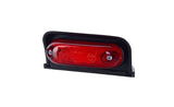 Rote LED-Begrenzungsleuchte mit Halterung | 12-24V | 50cm Kabel | MV-4050R