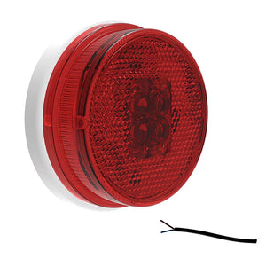 Rote LED-Begrenzungsleuchte | 12-24V | 50cm Kabel | MV-1300R
