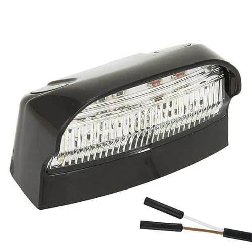 LED license plate light 12/24V 2-pin connector | 41BLME2P