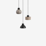 Switch 3L - Sandstone Noir - Pendelleuchte - 11 Farben, 12 Schirme