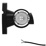 Links | LED-Breitenleuchte | kurzer Stiel | 12-24V | 20cm Kabel | M10BV-901RWA