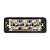 Ultra flat Slimline LED Flash | 3 LEDs | Amber | 10-30v | S11F3003
