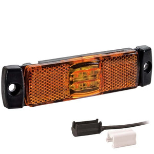 LED marker light amber | 12-24v | 1.5mm². connector | M10MV-120A