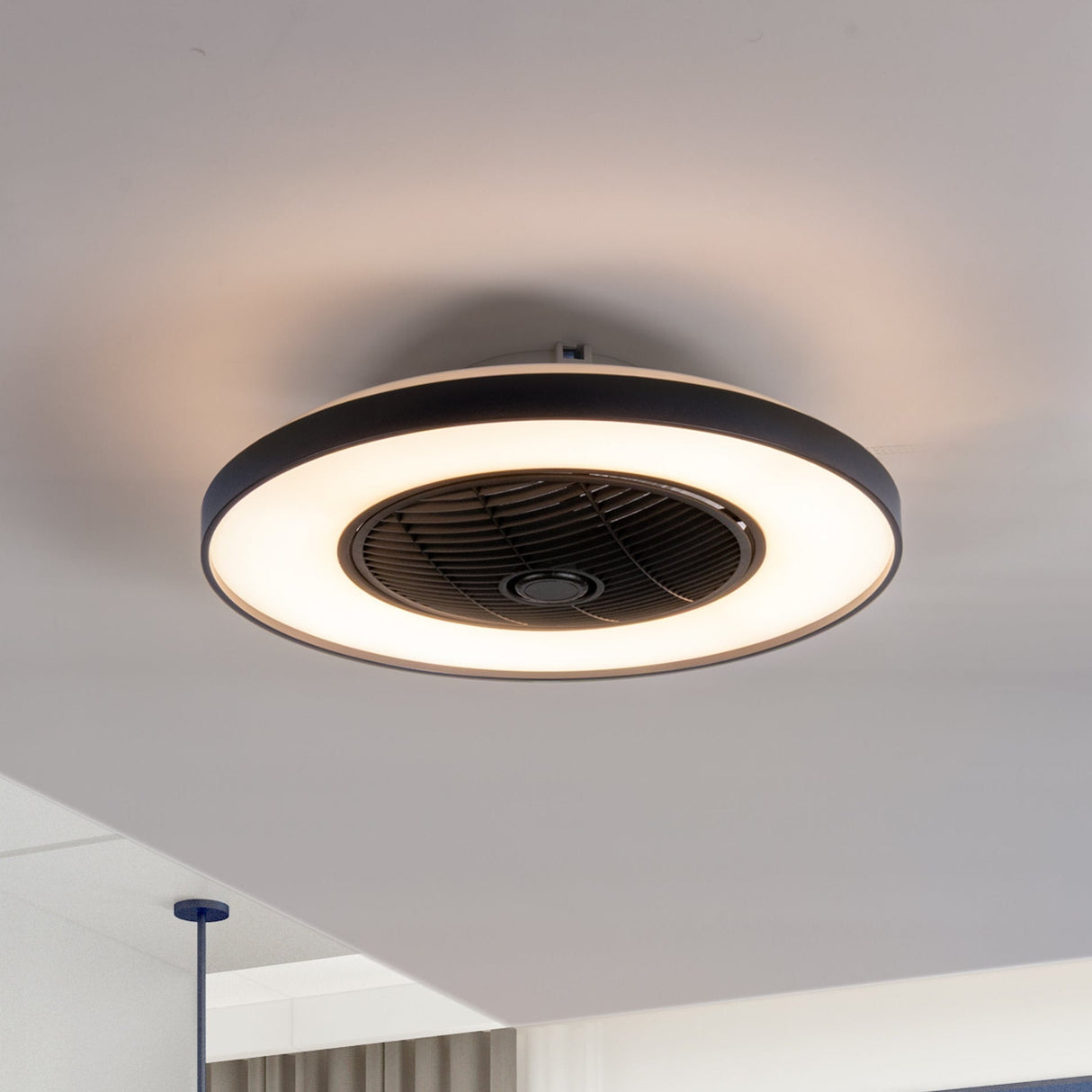 3D Air Plafondlamp met Ventilator 60cm - Full room luchtcirculatie - Zomer & Winterstand – Licht en kleurtemperatuur instelbaar