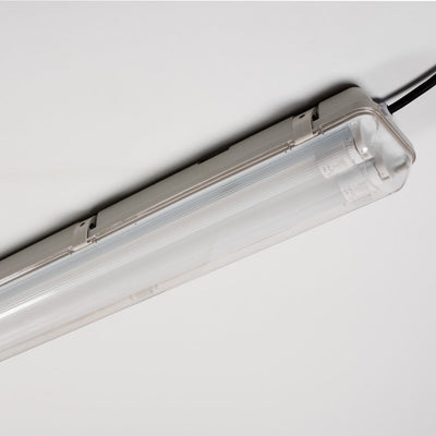 Réglette LED étanche avec capteur 120cm 4200 lumens - 28W - Blanc froid 4000K - IP65 - 2 pièces