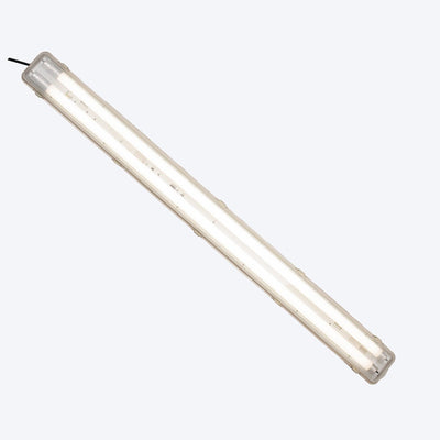 Apparecchio LED con sensore 4200 lumen - 28W - Bianco freddo 4000K - 120cm - IP65 - Sensore PIR e di luminosità diurna - 4 pezzi